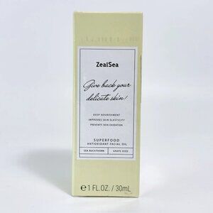 ZealSea Superfood Antioxidant Face Oil 1 oz | Vegan Plant-Based Skincare